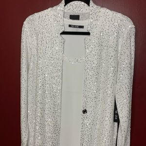 Nic+Zoe Blouse and Cardigan Duo